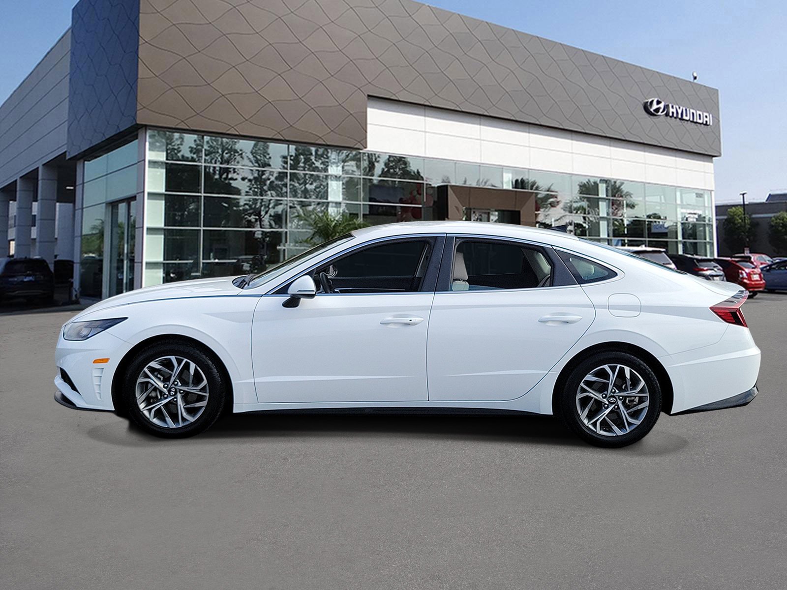 Certified Used 2023 Serenity White Hyundai SEL image 3