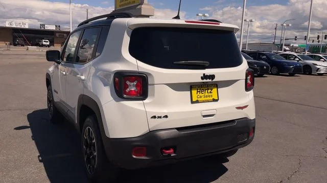 Used 2023 White Jeep Trailhawk image 8