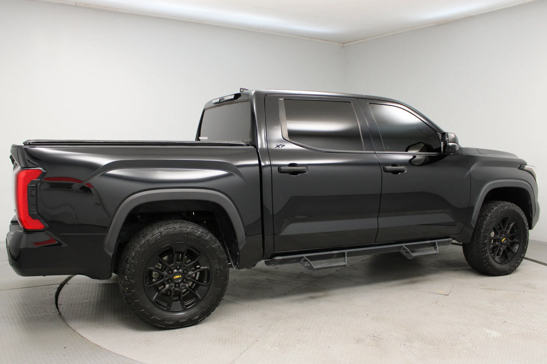 Used 2022 Midnight Black Metallic Toyota SR5 CrewMax 5.5