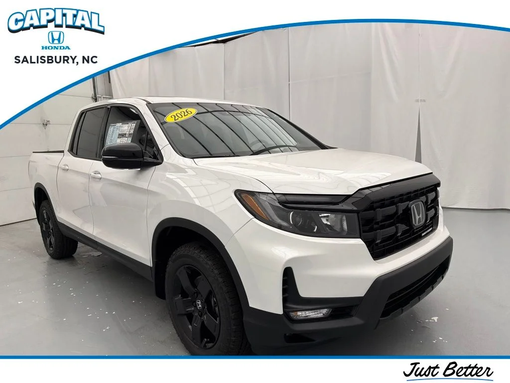 New 2026 Platinum White Pearl Honda Black Edition image 1