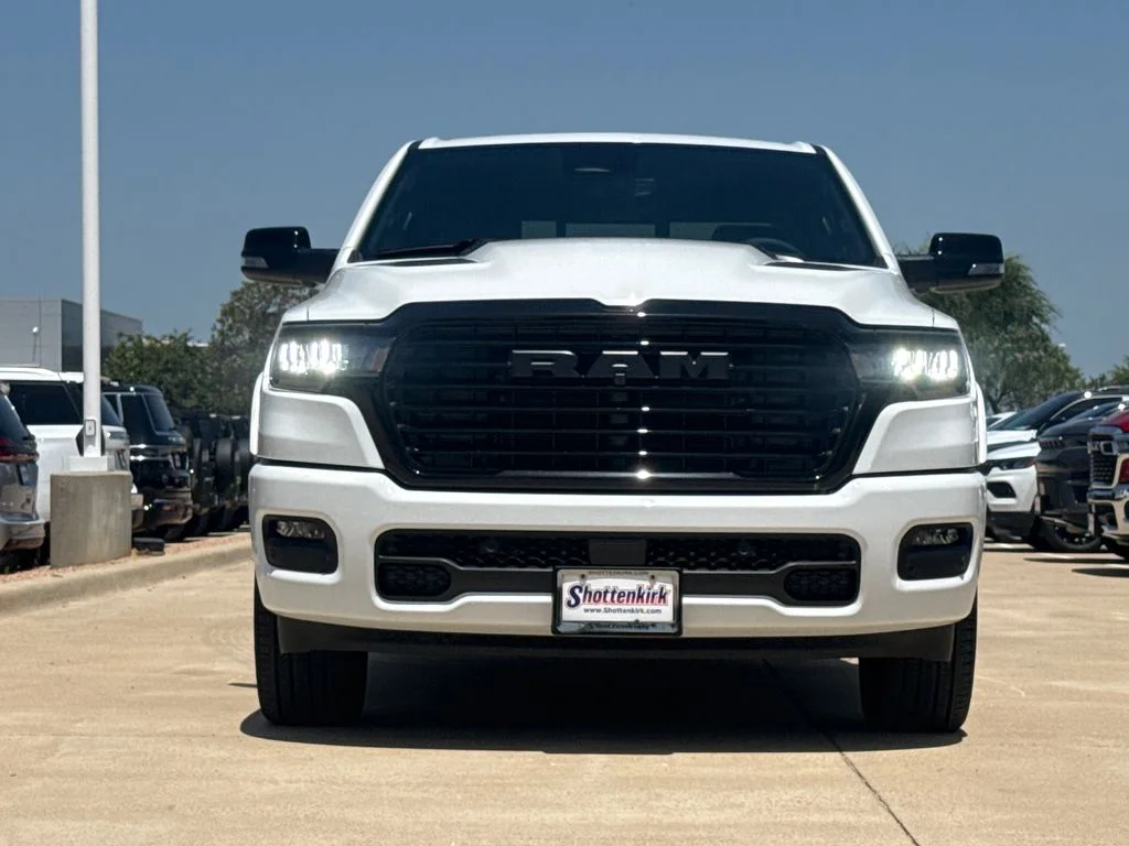 New 2026 Bright White Clear-Coat Exterior Paint RAM Laramie image 2