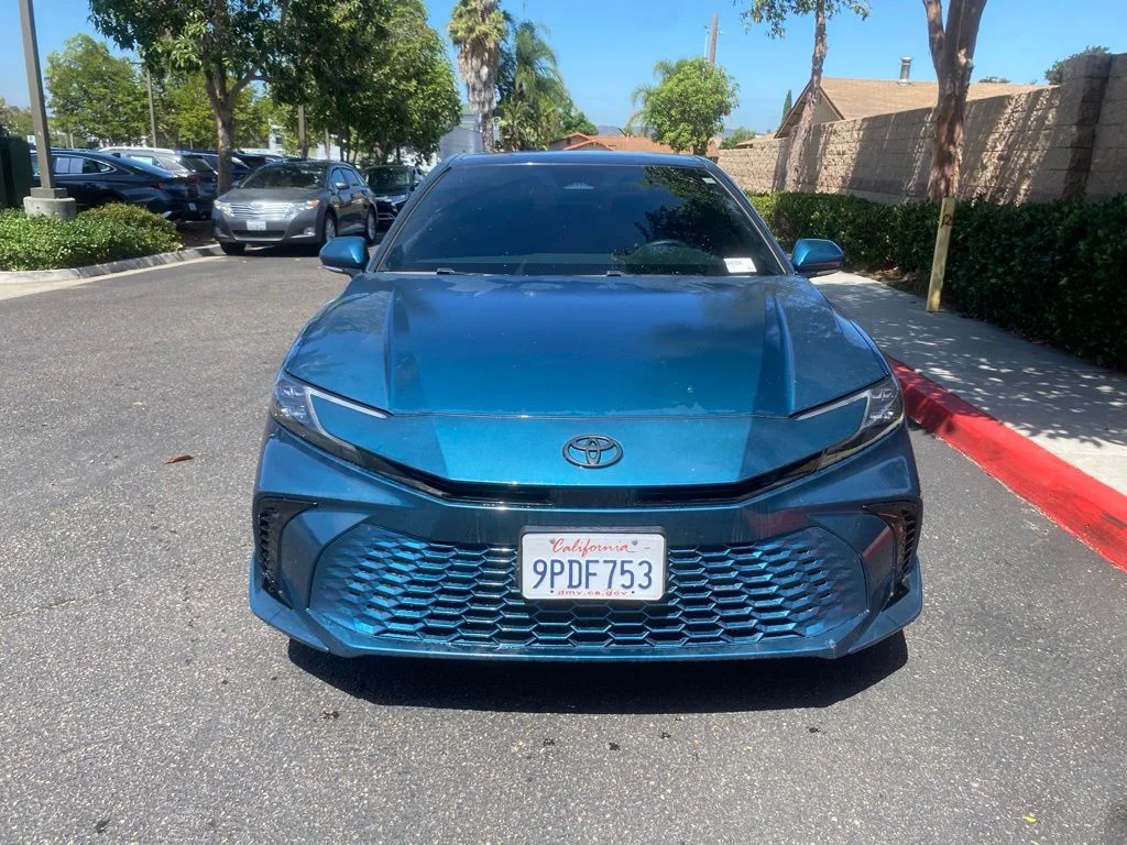 Used 2025 Blue Toyota XSE image 2