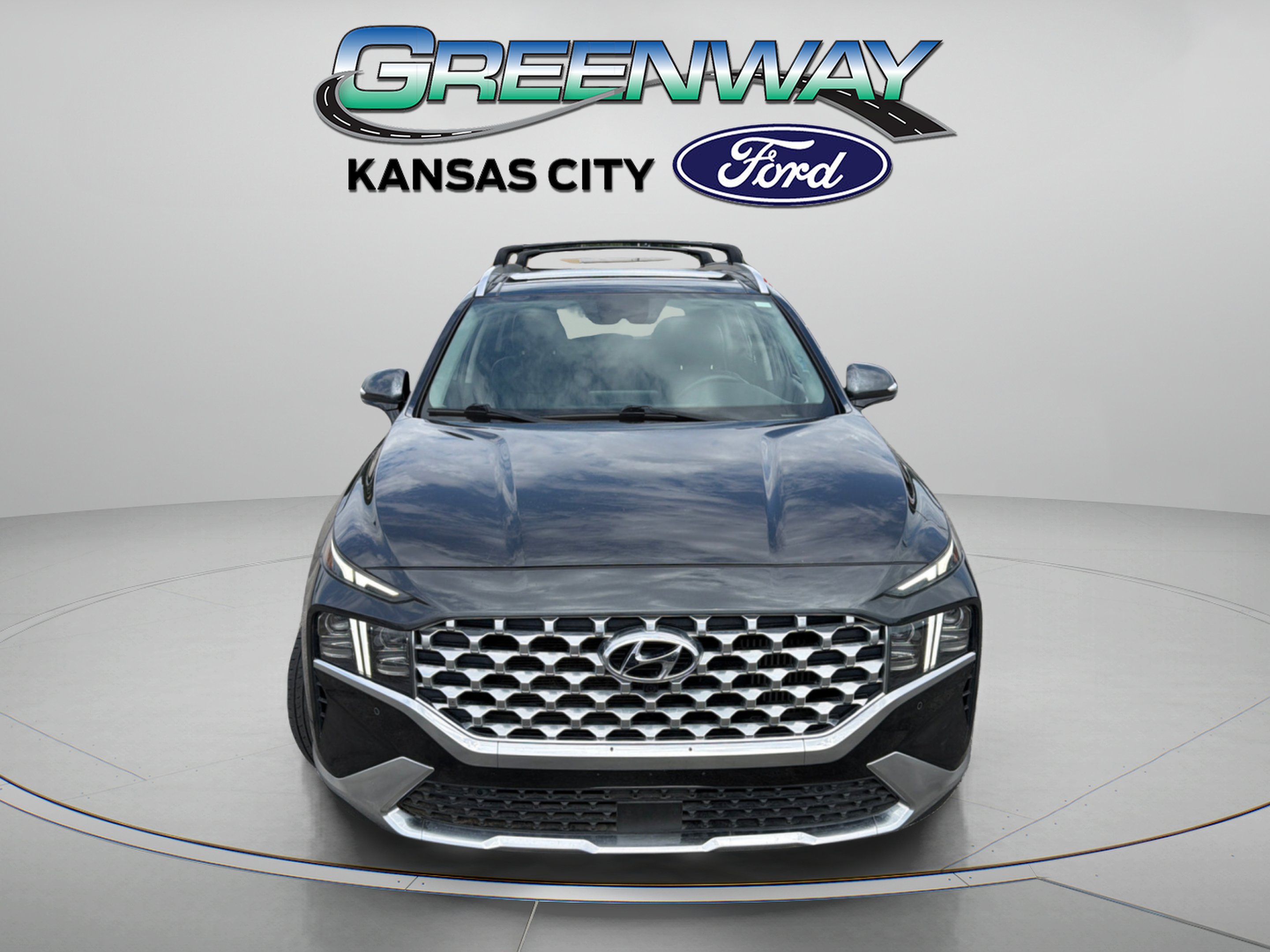 Used 2023 Hyundai Santa Fe Limited HEV with VIN 5NMS5DA18PH001013 for sale in Kansas City