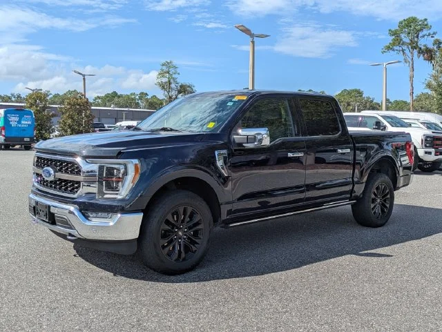 Certified Used 2022 Blue Metallic Ford King Ranch image 7
