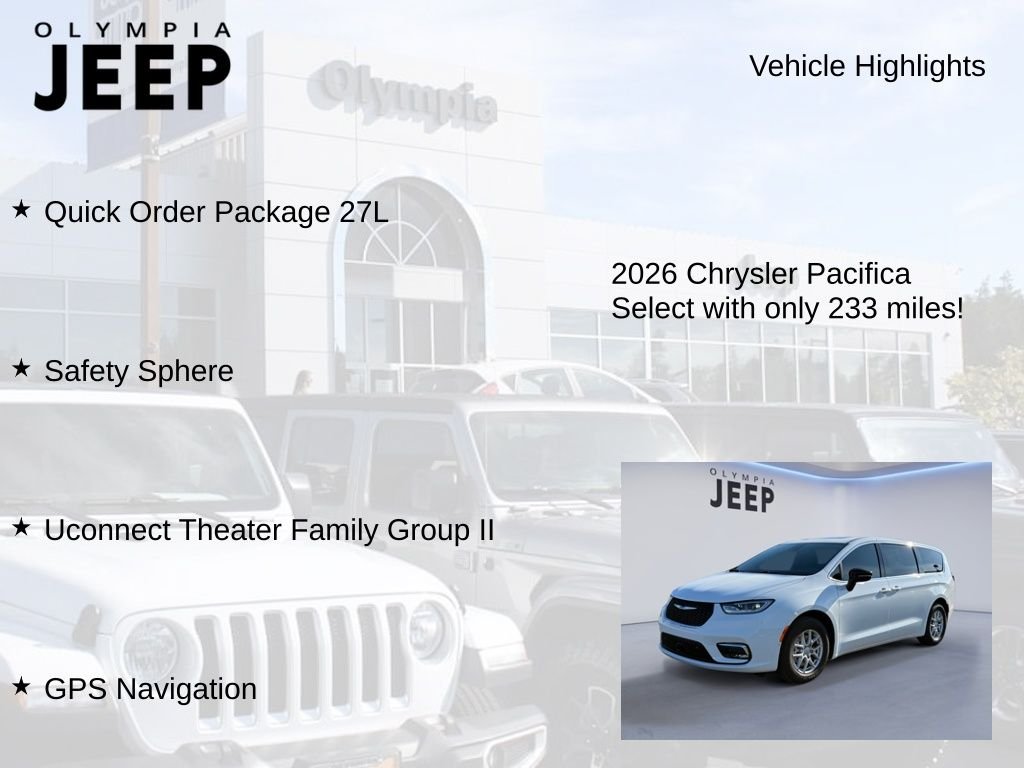 2026 Chrysler Pacifica Select - Photo 6