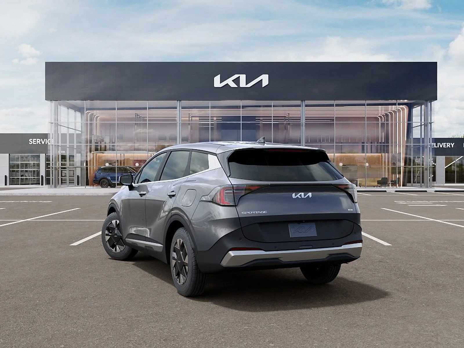 New 2026 STEEL GRAY Kia LX image 4