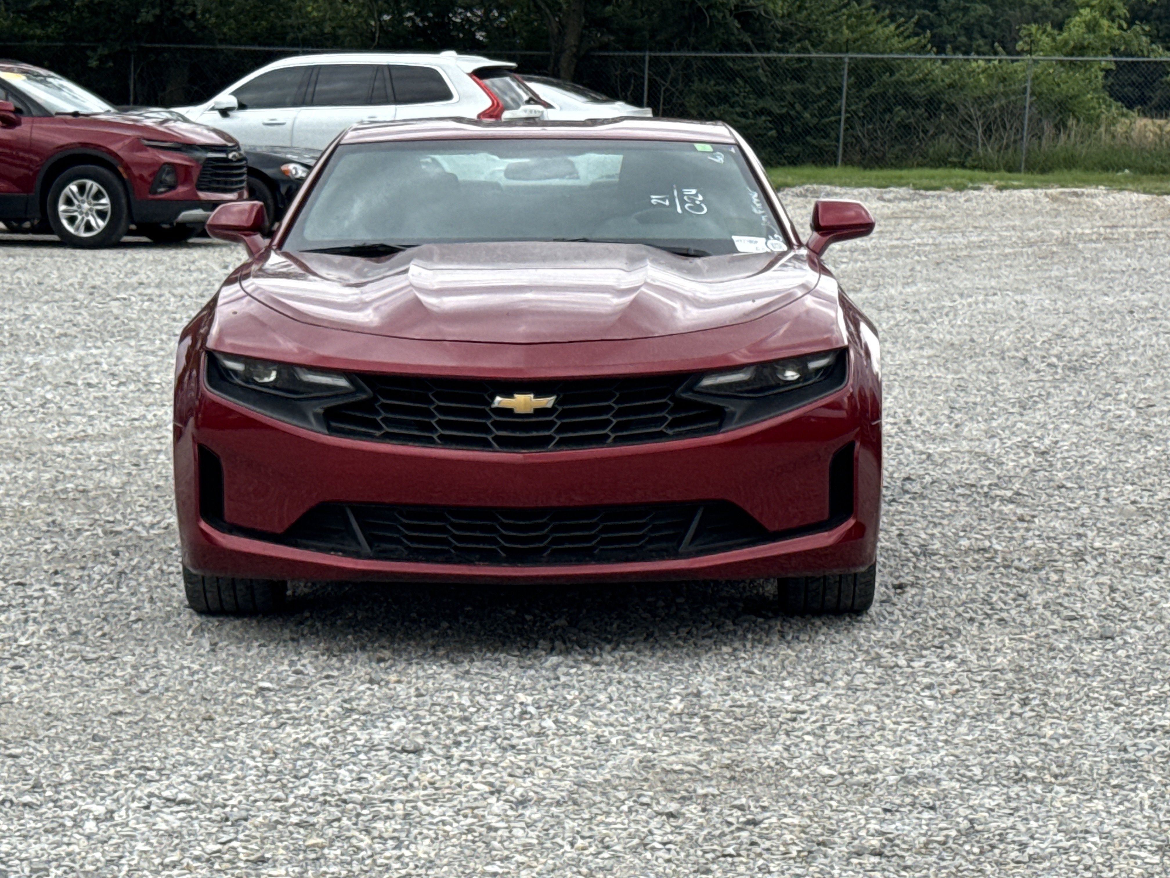 Used 2021 Wild Cherry Tintcoat Chevrolet 1LS image 2