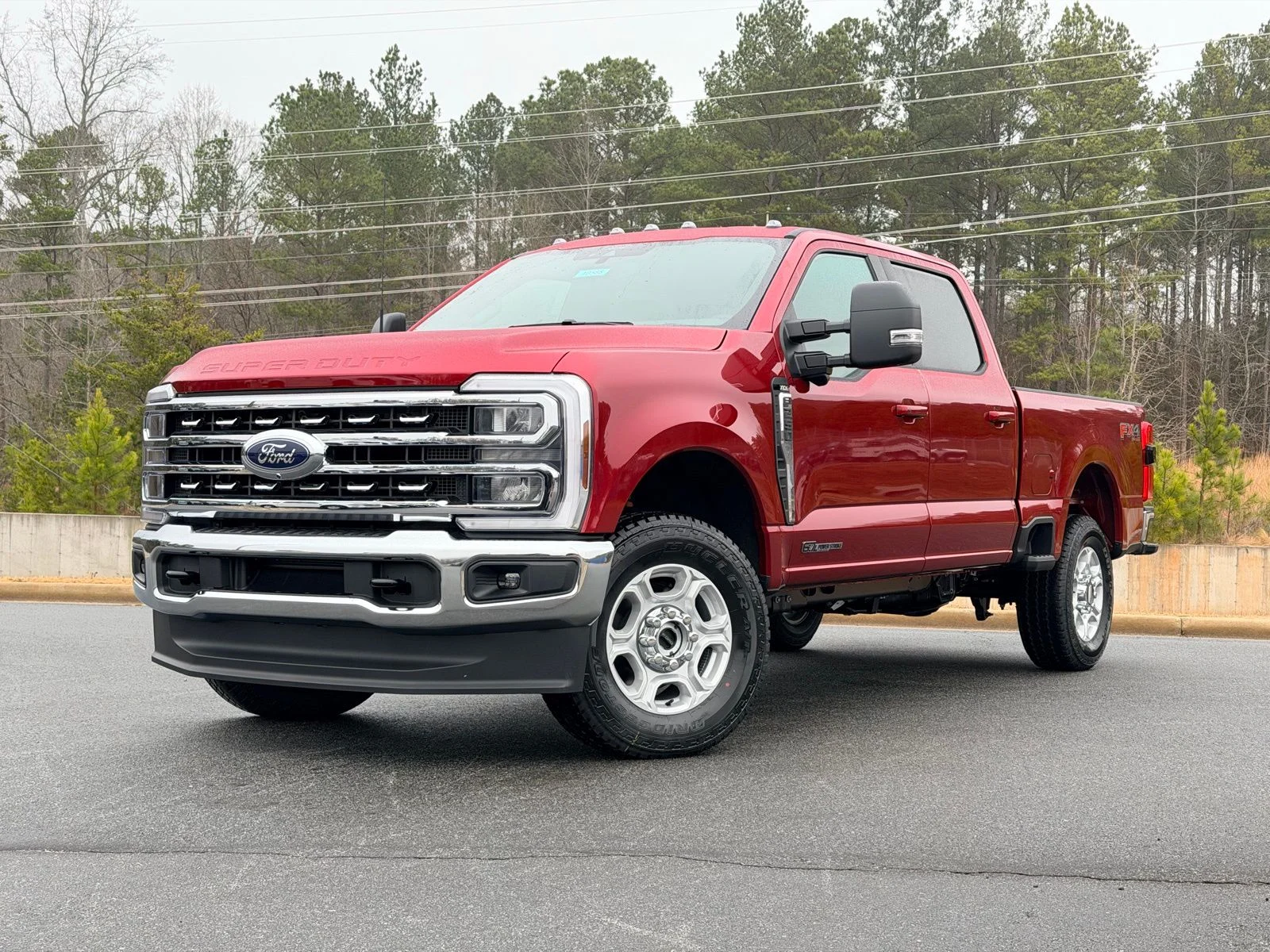 New 2026 Ruby Red Metallic Tinted Clearcoat Ford F-250® XLT image 1