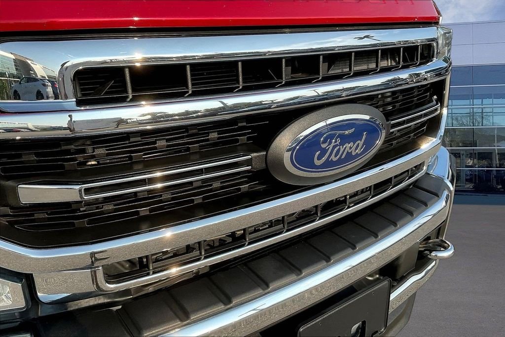 Certified Used 2022 Red Metallic Ford Lariat image 34