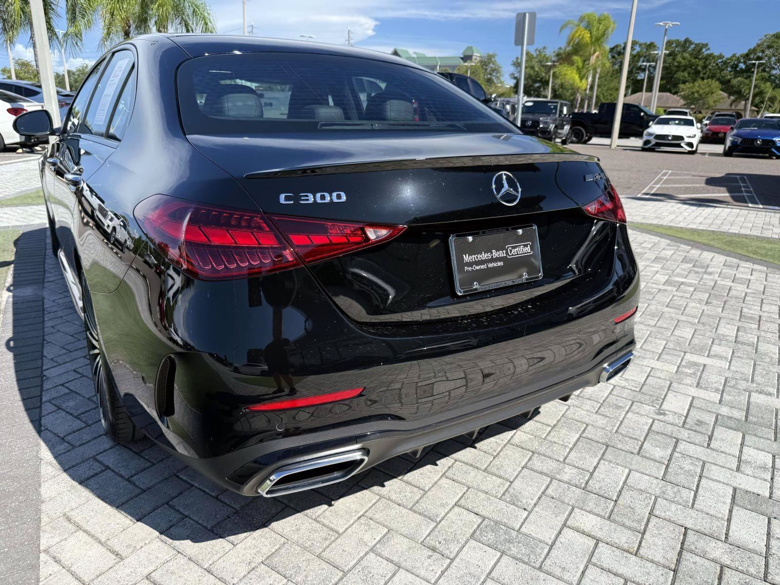 Certified Used 2023 Black Mercedes-Benz C 300 image 9