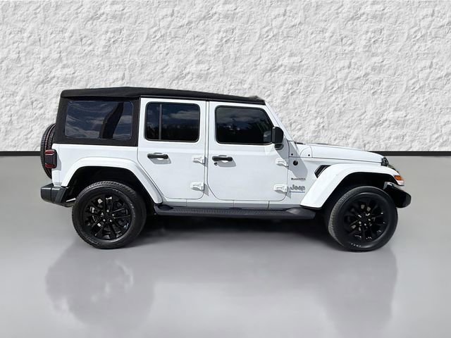 Used 2023 Jeep Wrangler 4xe Sahara 4XE with VIN 1C4JJXP62PW581089 for sale in Sarasota, FL