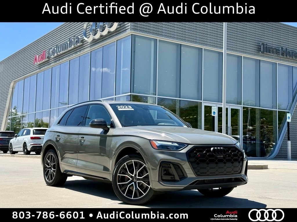 Used 2023 Gray Audi Premium Plus image 2
