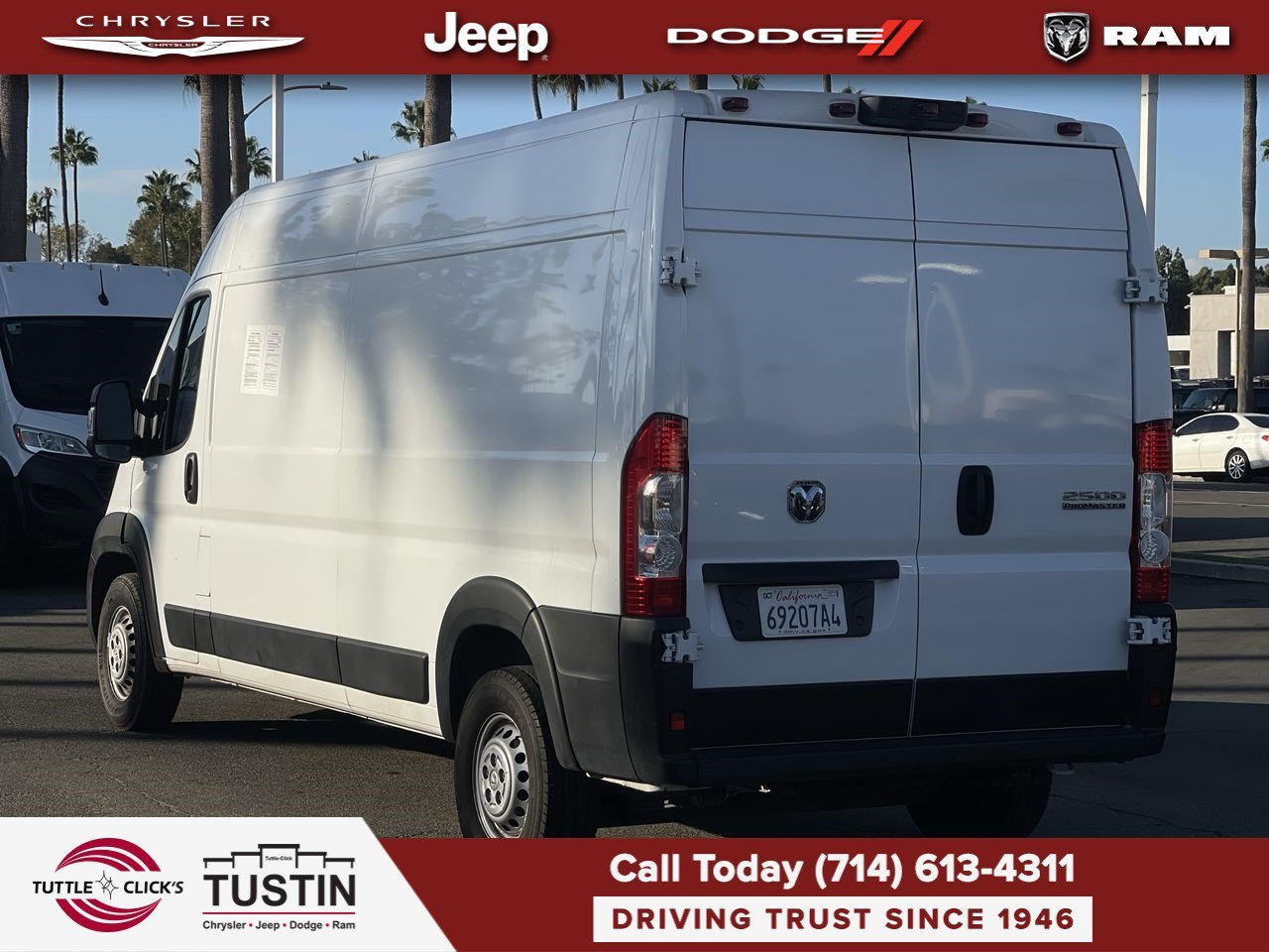 Used 2025 Bright White Clearcoat Ram Tradesman image 13