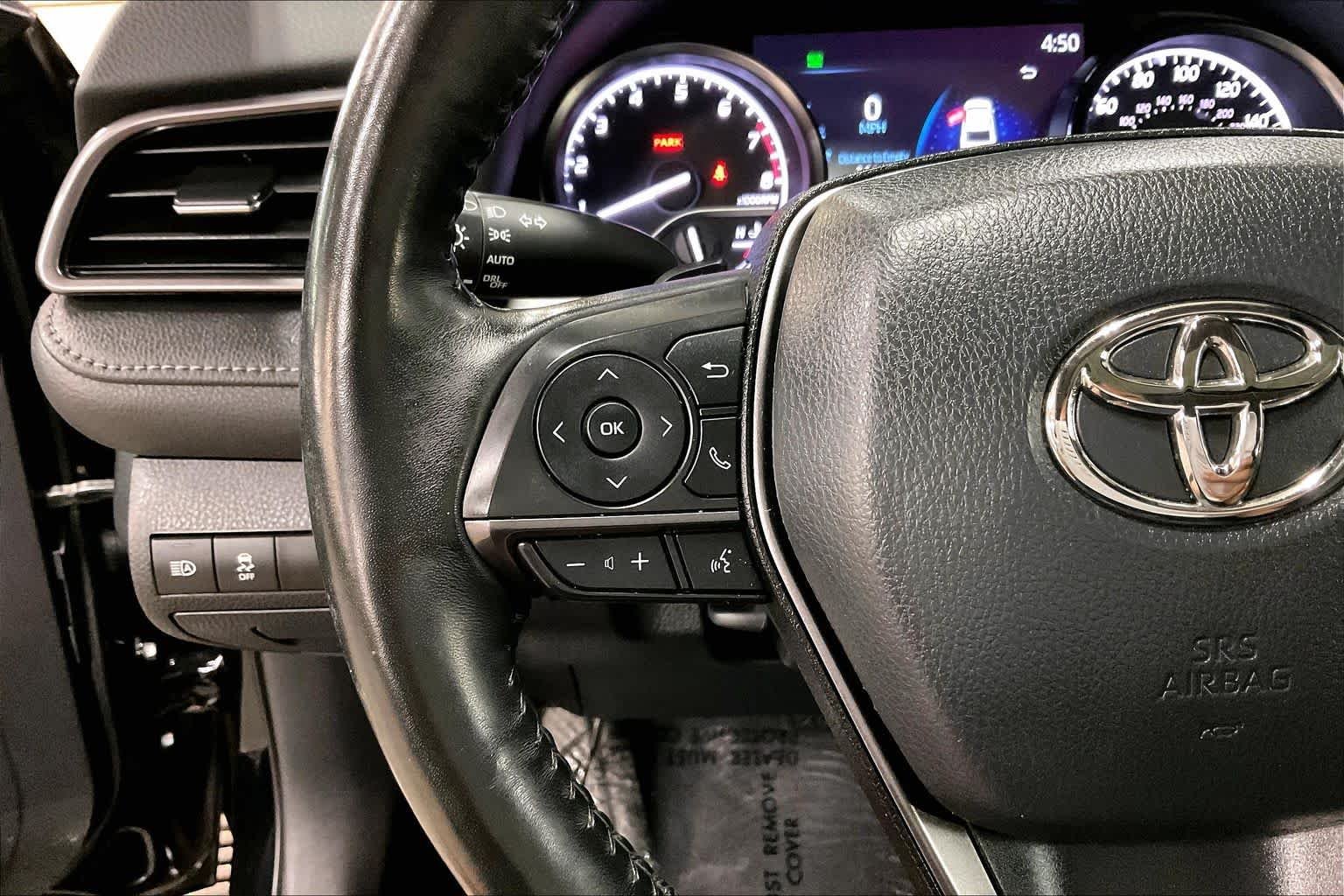 Used 2023 Midnight Black Metallic Toyota SE image 24