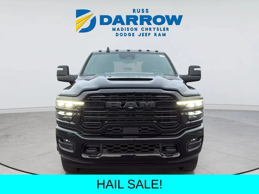 New 2026 Diamond Black Crystal Pearl-Coat Exterior Paint RAM Laramie image 8