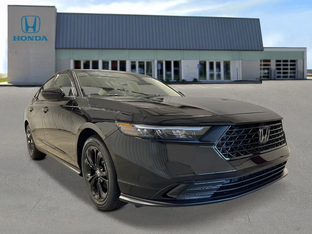 New 2025 Crystal Black Pearl Honda SE image 8