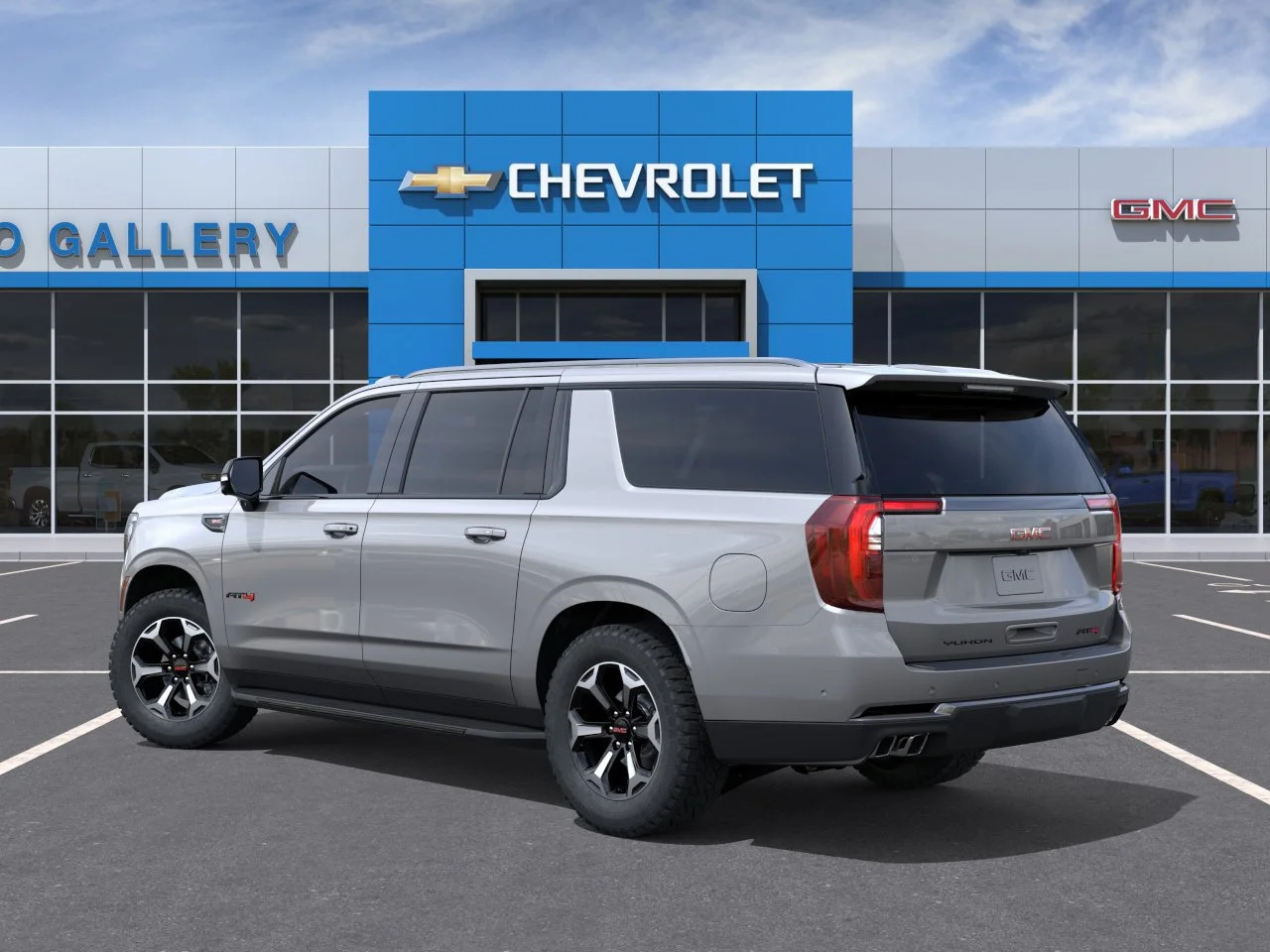 New 2027 Sterling Metallic GMC AT4 image 3