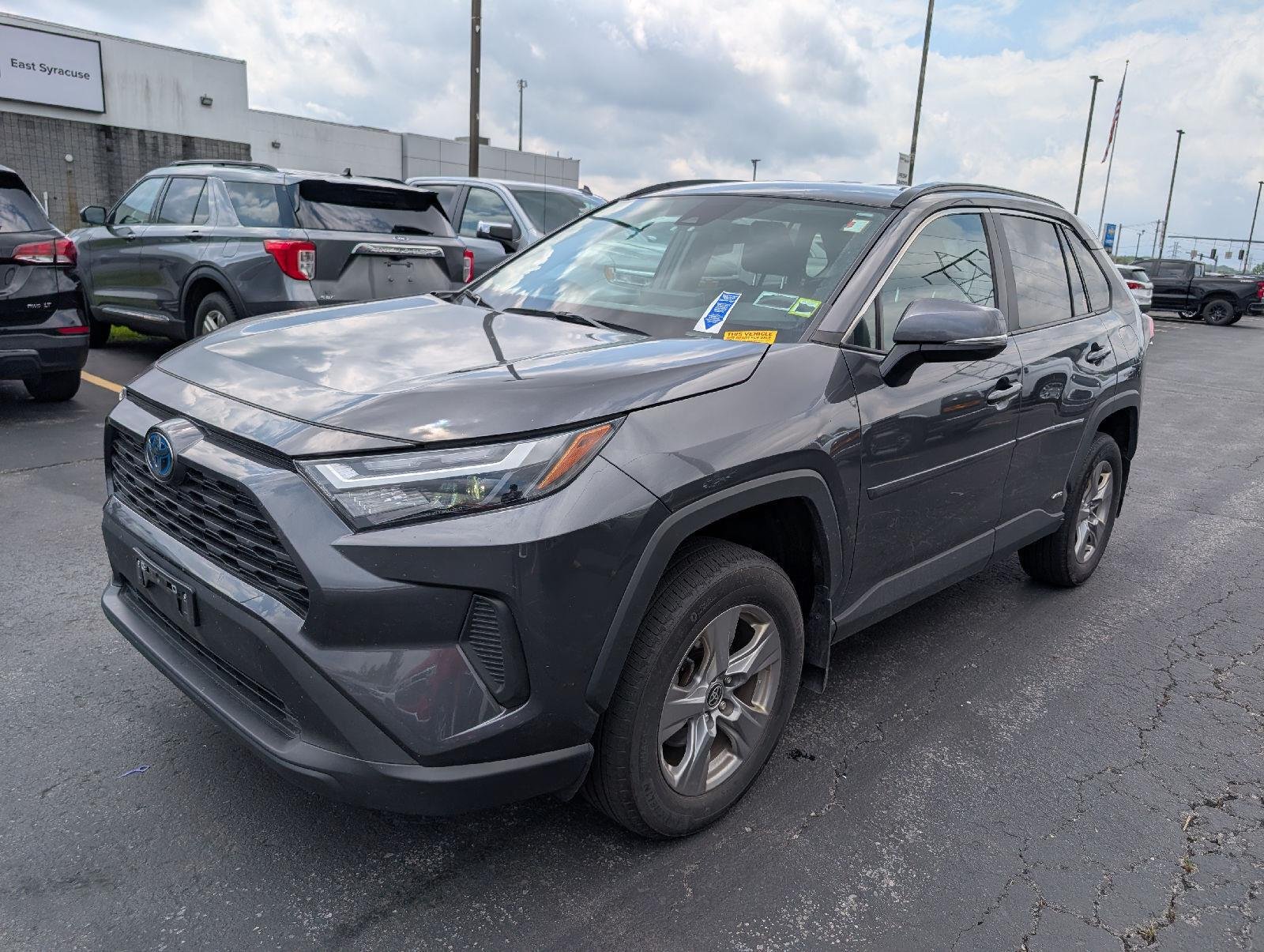 Used 2024 Magnetic Gray Metallic Toyota XLE image 4