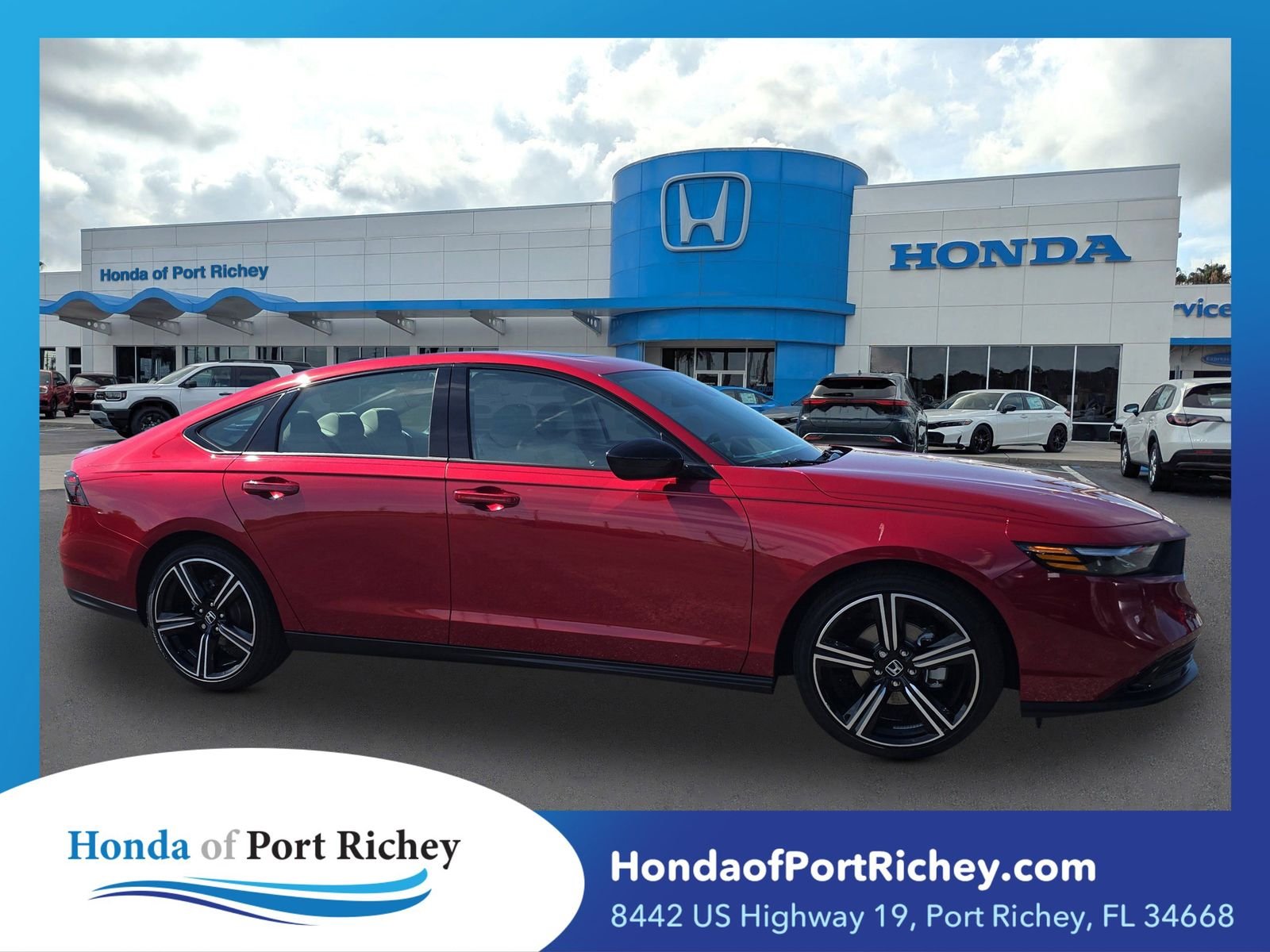 New 2026 Red Honda SE image 1