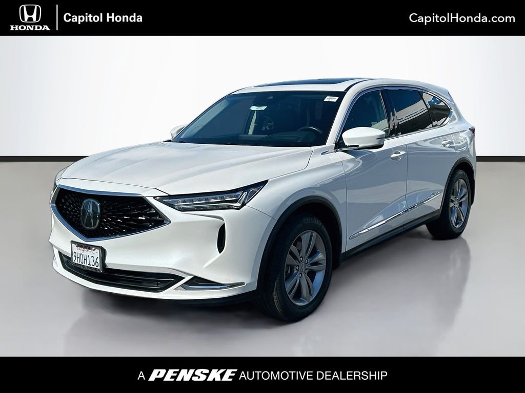 Used 2024 Platinum White Pearl Acura 3.5L image 1