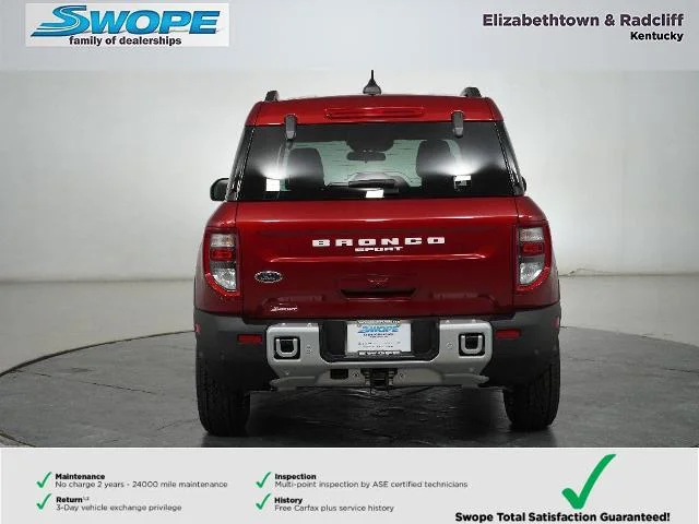 New 2025 Ruby Red Metallic Tinted Clearcoat Ford Big Bend® image 47