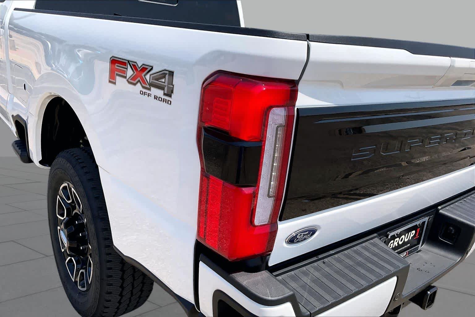 New 2026 Star White Metallic Tri-Coat Ford F-250® Platinum® image 14
