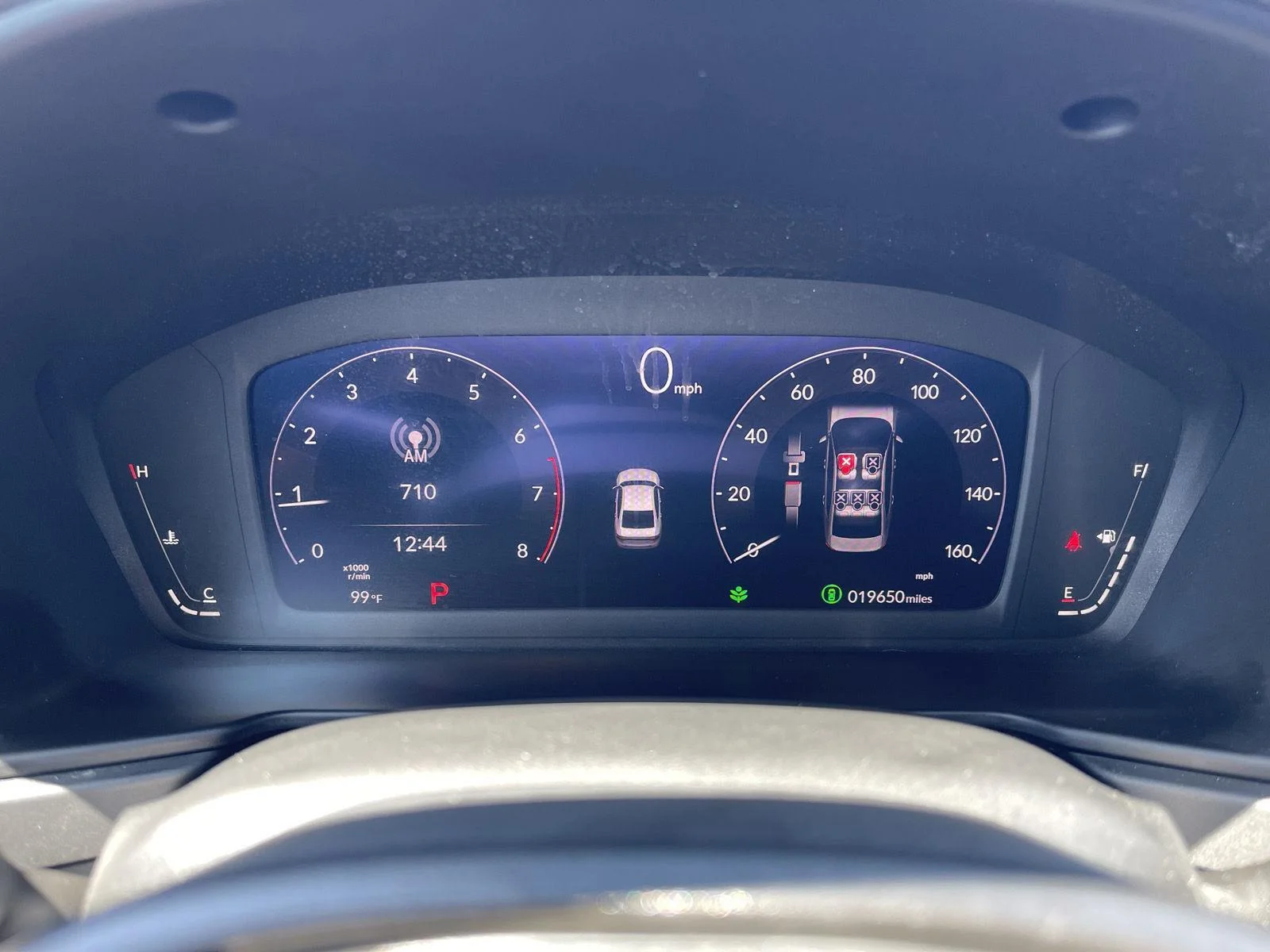 Used 2023 Lunar Silver Metallic Honda LX image 7