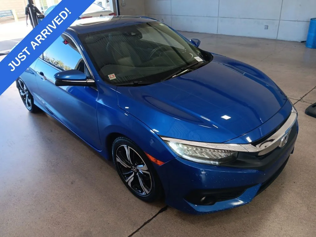Certified Used 2017 Aegean Blue Metallic Honda Touring image 2