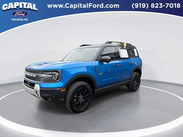 Used 2025 Blue Ford Badlands image 4