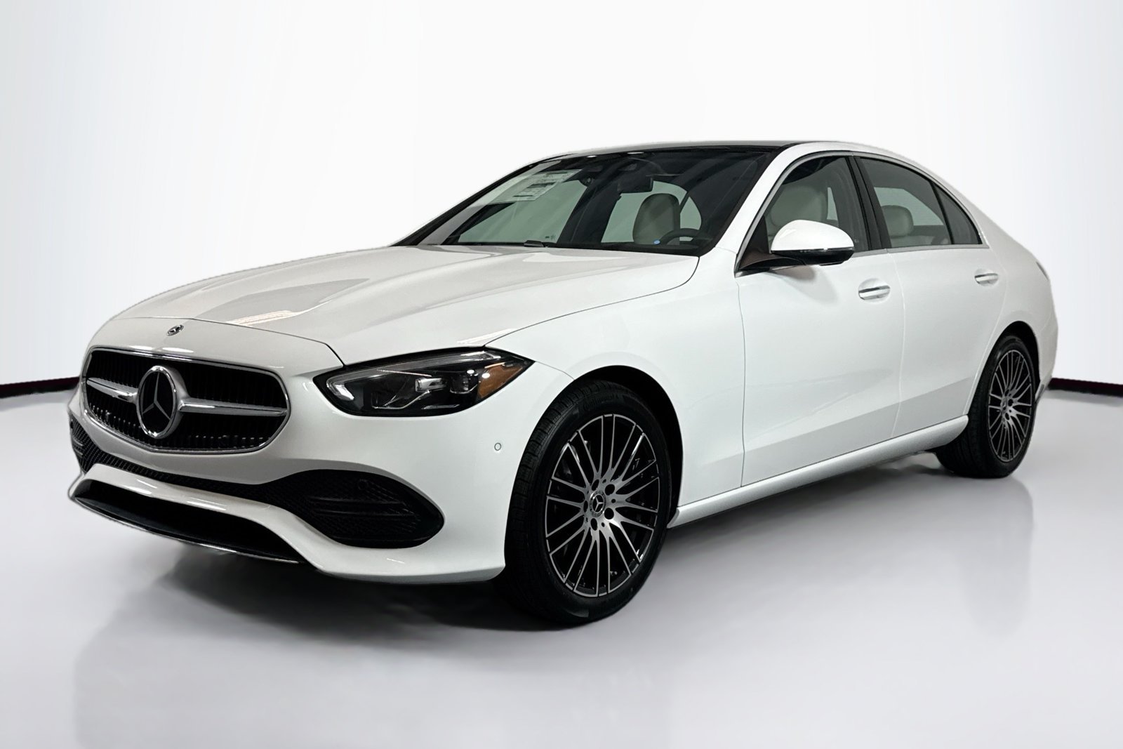 New 2026 Polar White Mercedes-Benz C 300 image 1