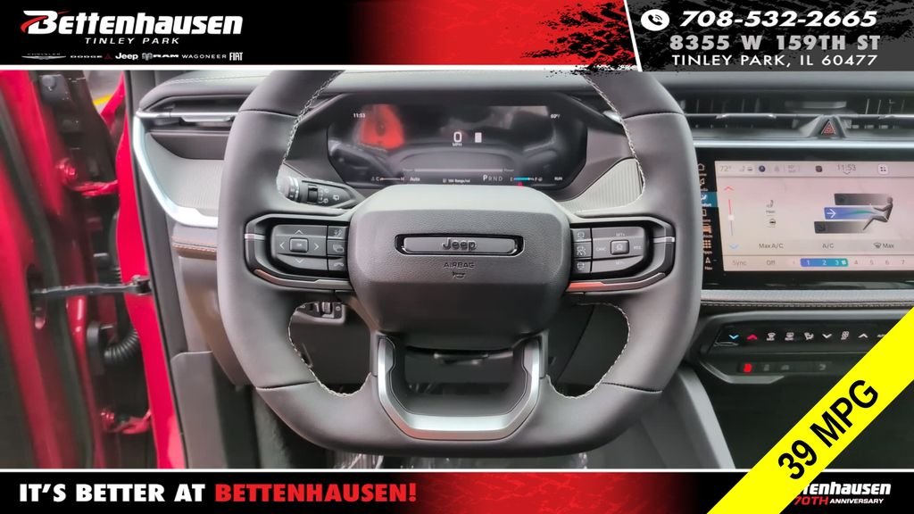 New 2026 Red Hot Pearl-Coat Exterior Paint Jeep Limited image 15