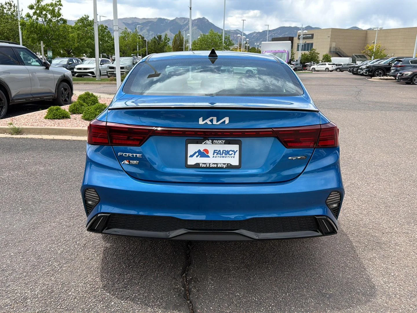 Used 2023 Sporty Blue Kia GT-Line image 6