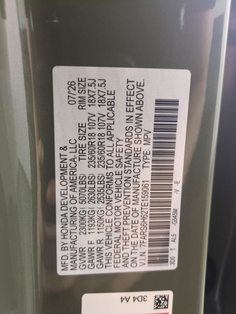 New 2026 Ash Green Metallic Honda TrailSport image 29