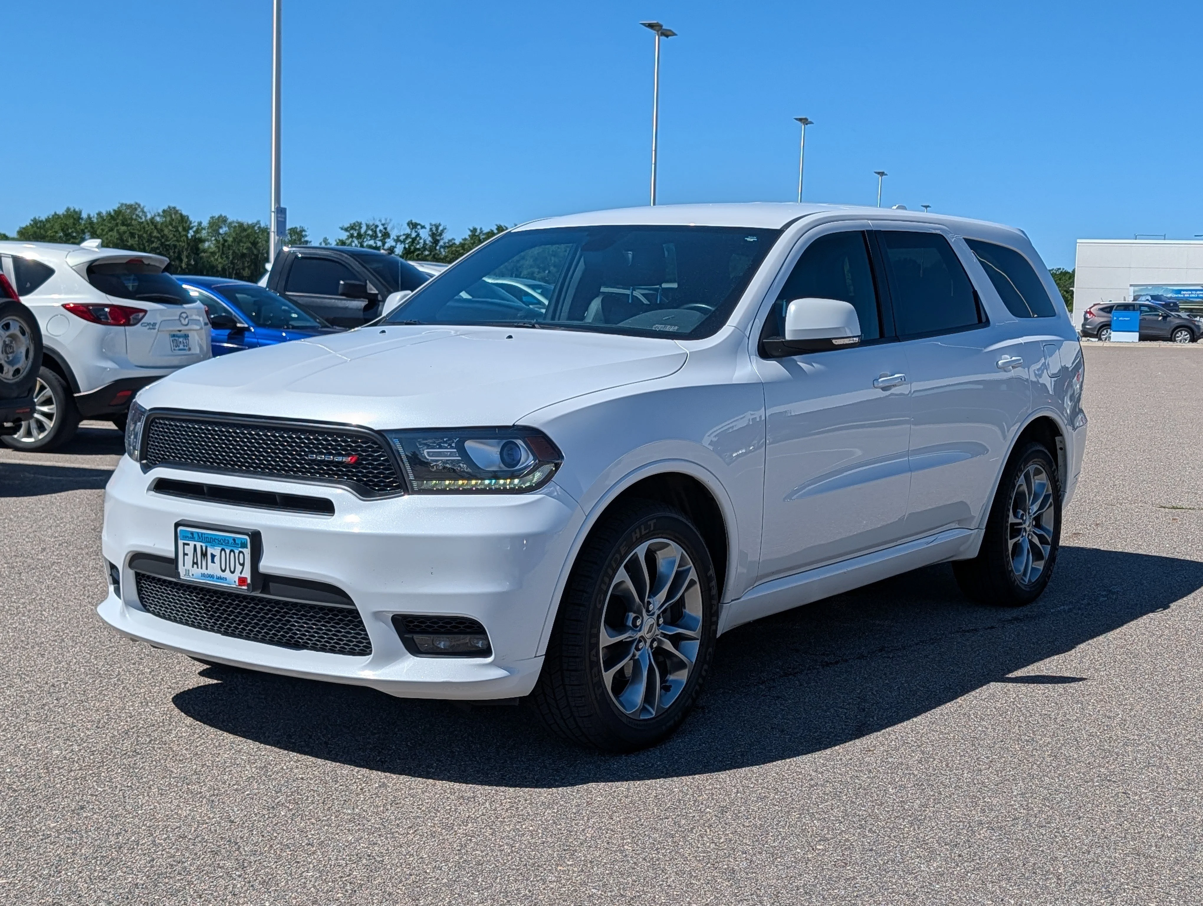 Used 2020 Dodge Durango GT Plus with VIN 1C4RDJDG9LC395727 for sale in Waite Park, Minnesota