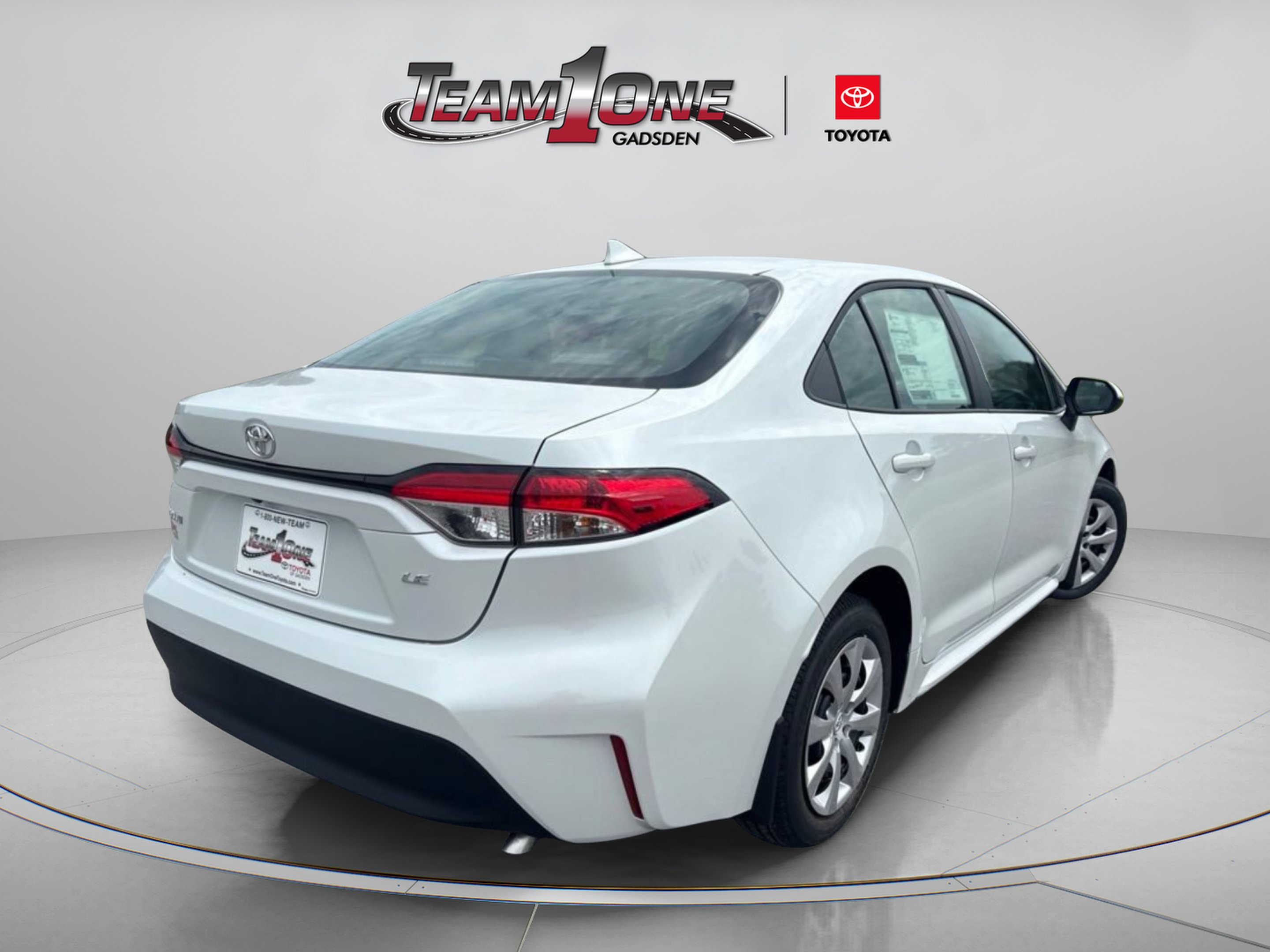 New 2026 Wind Chill Pearl Toyota LE image 9
