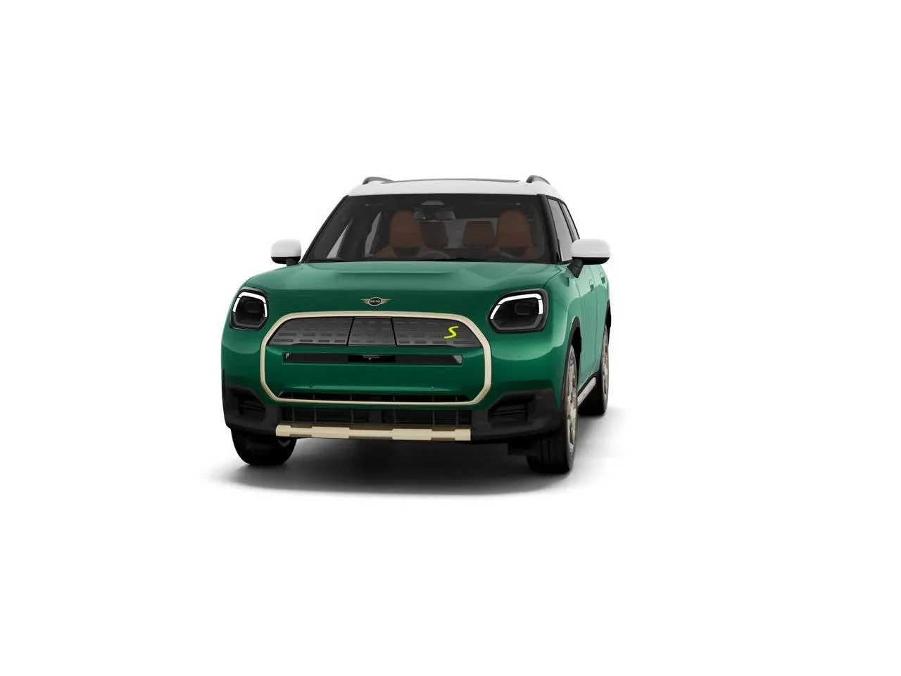 New 2027 British Racing Green IV Metallic MINI SE image 3