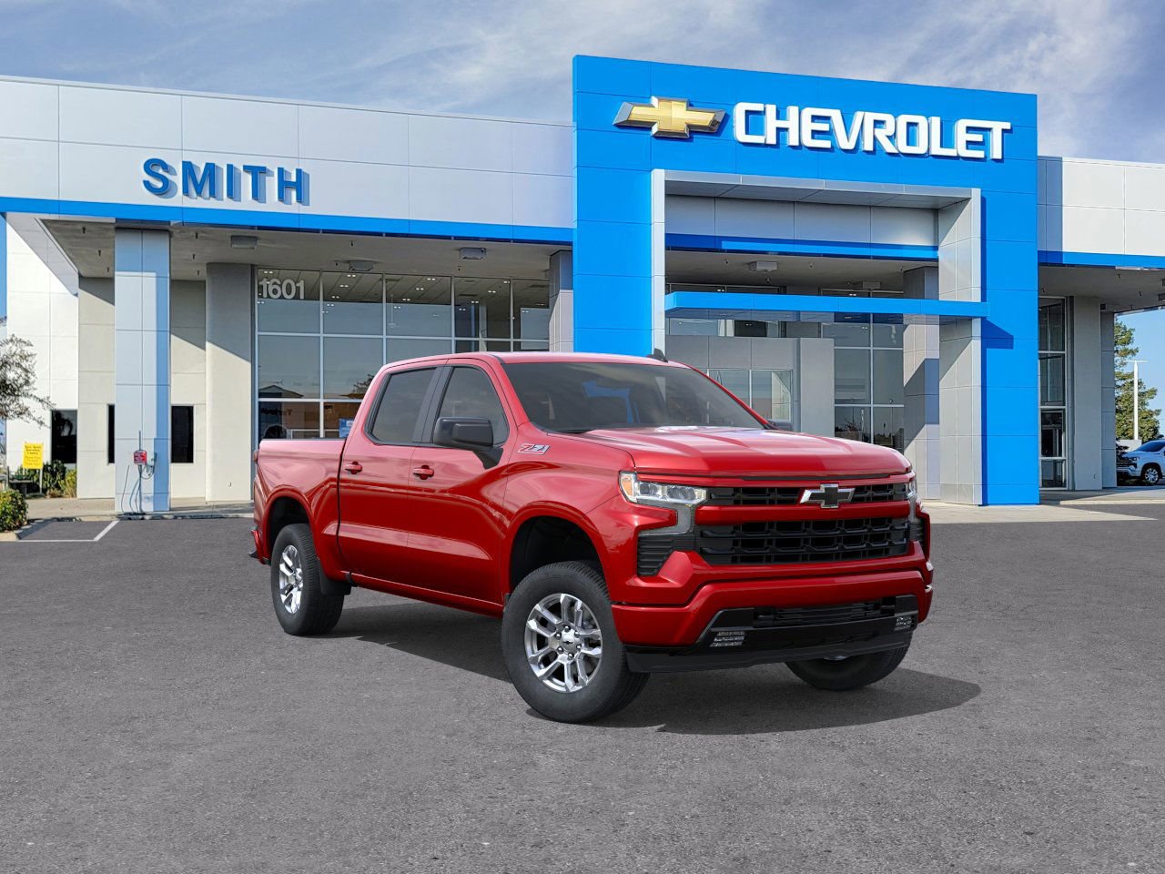 Radiant Red Tintcoat 2026 Chevrolet Silverado 1500 RST Crew Cab 4WD Pickup Truck Four-Wheel Drive 8-Speed Automatic