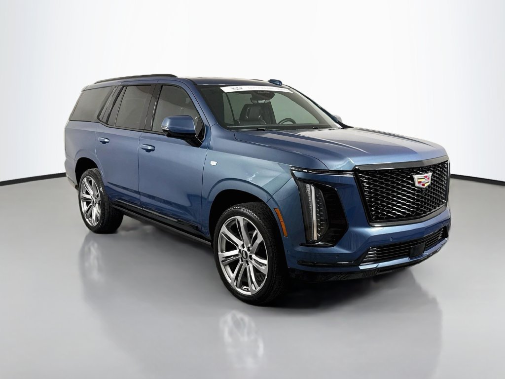 Certified Used 2026 Deep Sea Metallic Cadillac Sport image 1