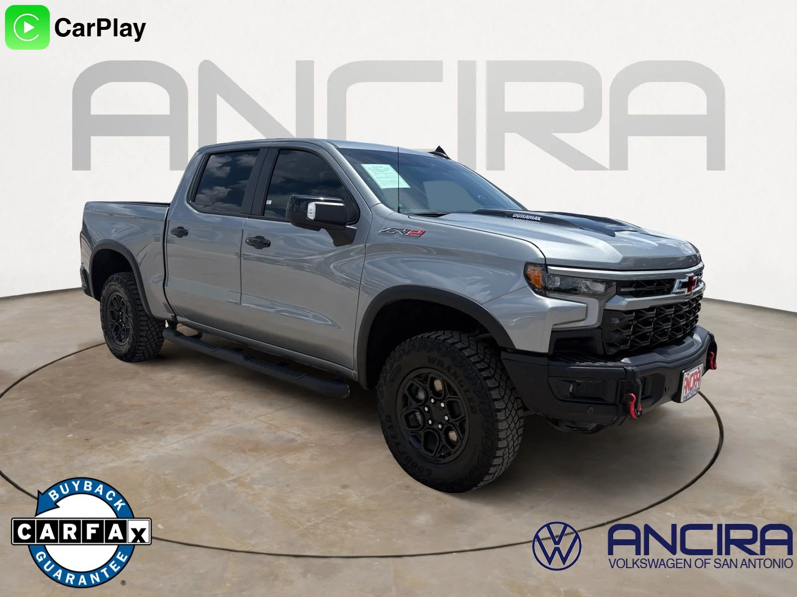 Used 2024 Sterling Gray Metallic Chevrolet ZR2 image 1
