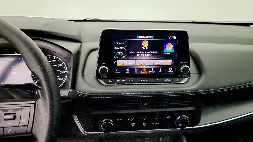 Used 2025 Glacier White Nissan FWD S image 17