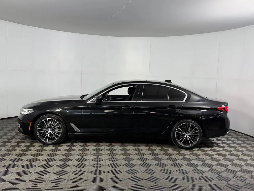 Certified Used 2023 Black BMW 530i image 10