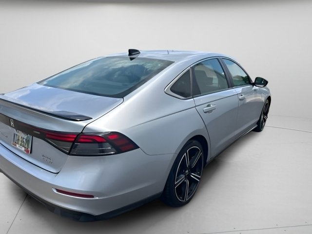 Used 2024 Solar Silver Metallic Honda Sport image 5