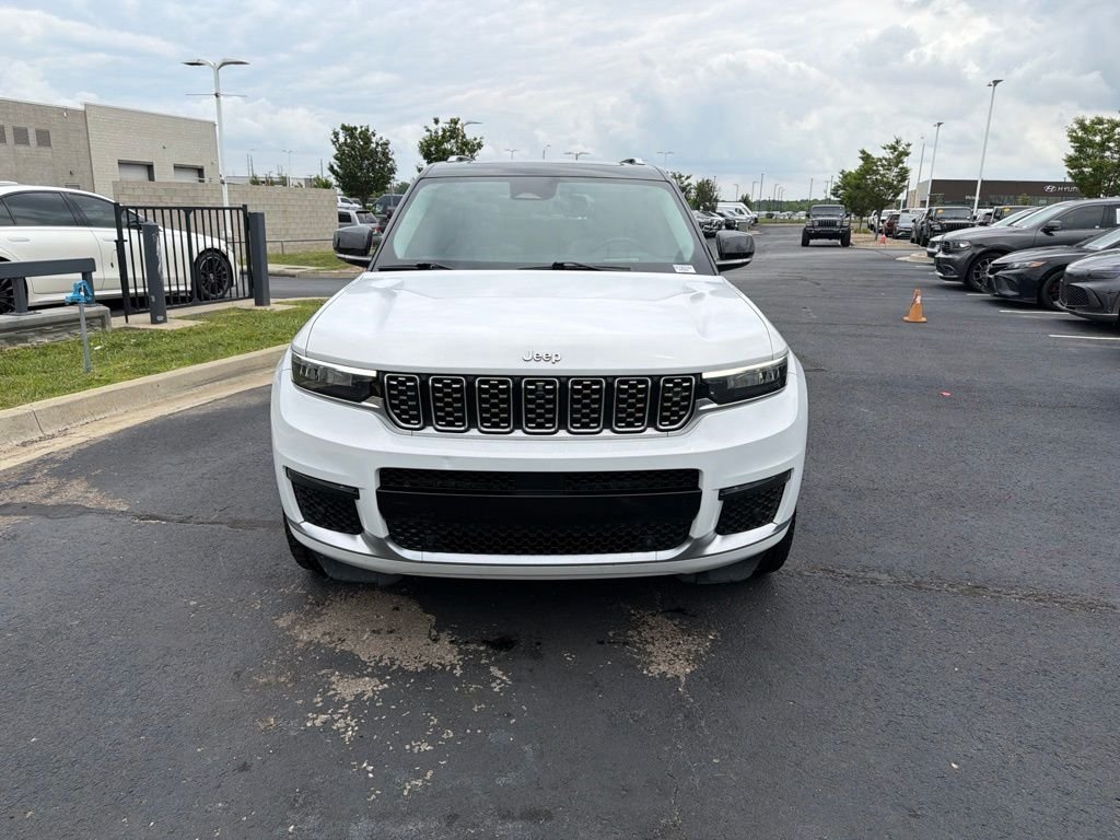 Used 2021 Jeep Grand Cherokee L Summit with VIN 1C4RJKET5M8213472 for sale in Kansas City