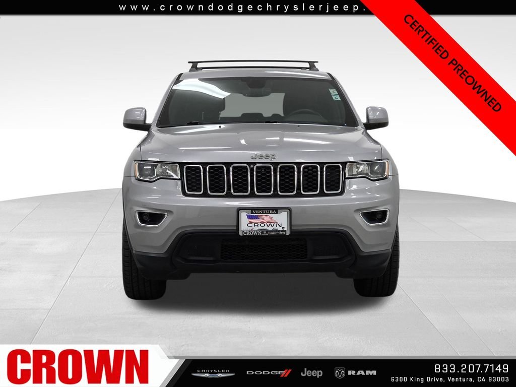 Certified Used 2018 Silver Jeep Laredo E image 2