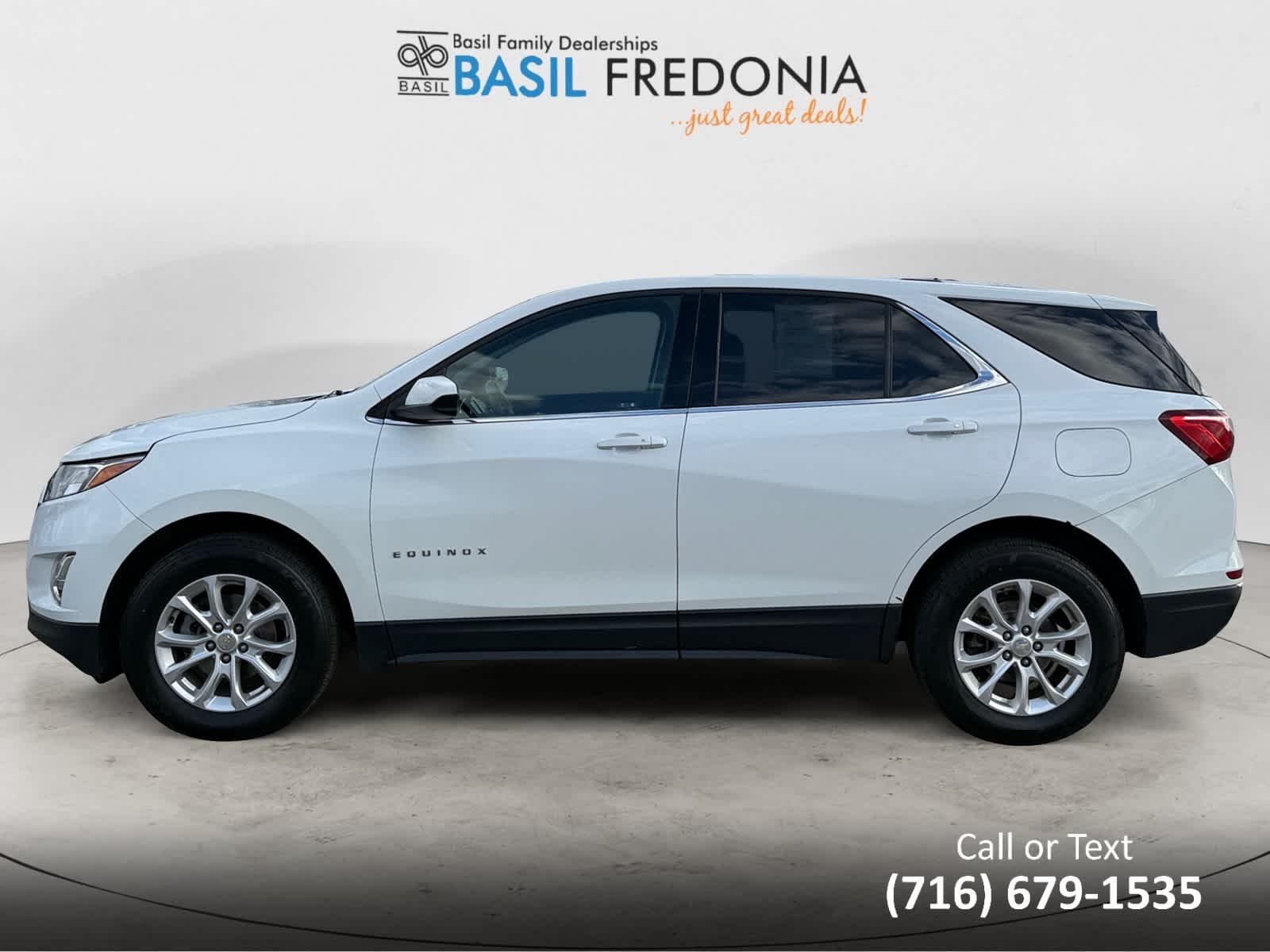Used 2018 Chevrolet Equinox LT with VIN 2GNAXSEV1J6349894 for sale in Fredonia, NY