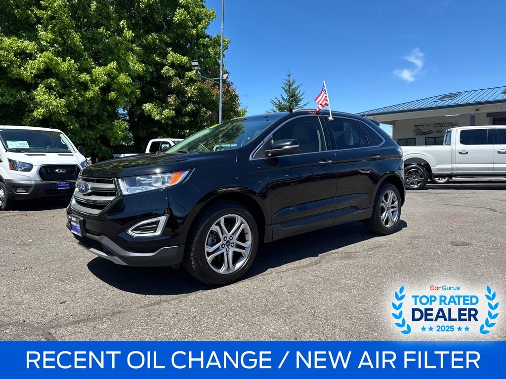 Certified Used 2016 Shadow Black Ford Titanium image 1