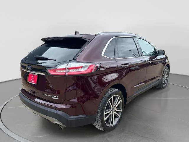Used 2020 Red Ford Titanium image 8