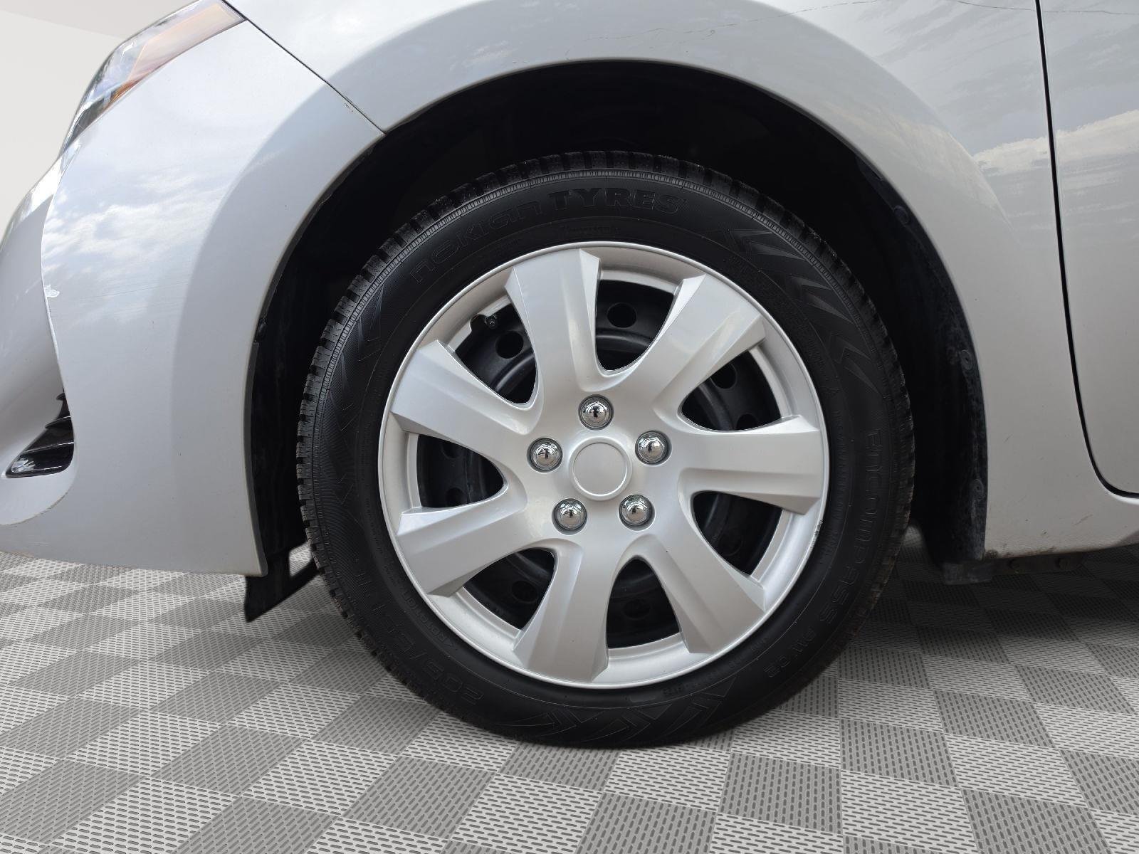 Certified Used 2017 Classic Silver Metallic Toyota LE image 3