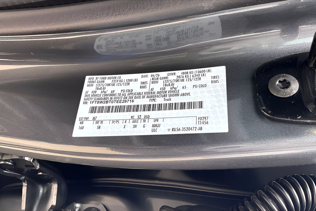 New 2026 Carbonized Gray Metallic Ford Lariat image 20