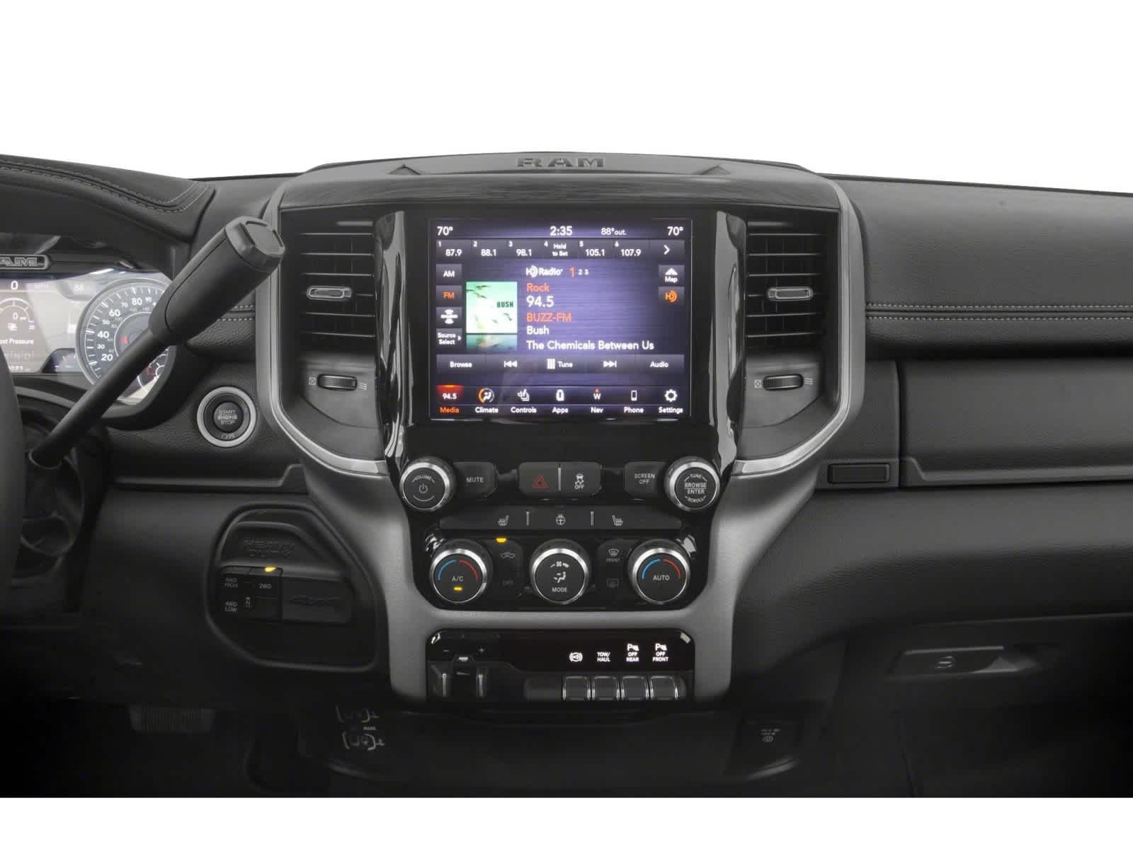 Used 2021 Granite Crystal Metallic Clearcoat Ram Laramie image 7